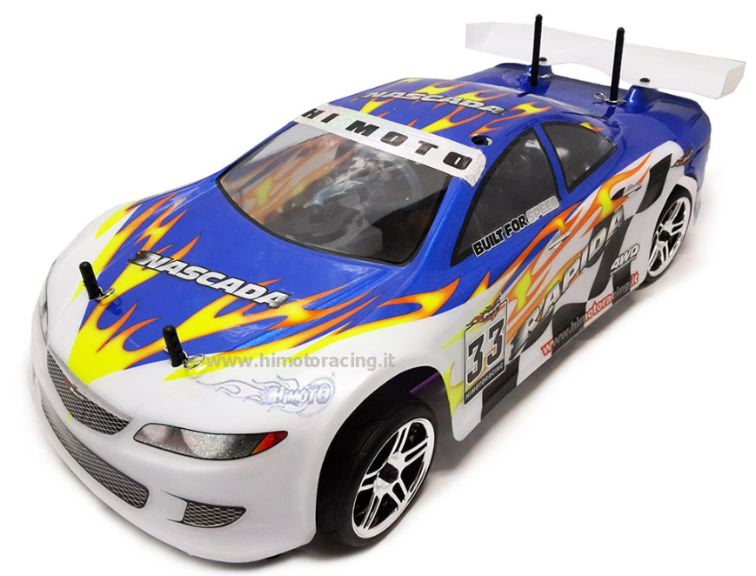 auto touring a scoppio 1/10 cambio a 2 marce motore a strappo 3cc - REVHI9102