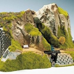 GALLERIA DRITTA TUNNEL      H0 AD UN BINARIO 30x28x17cm - NOCH02200