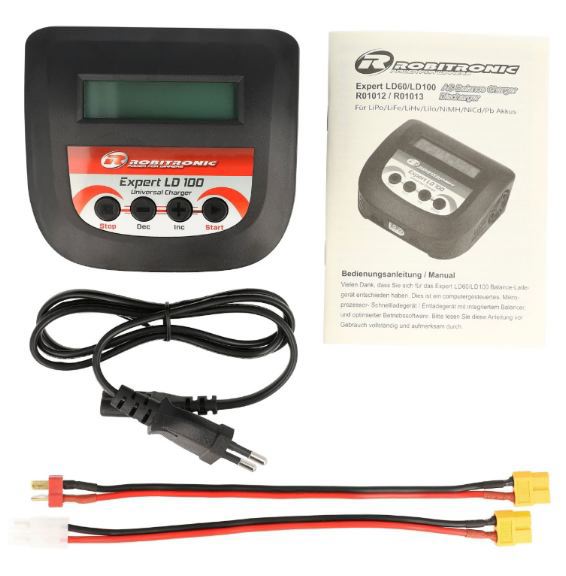 Caricabatterie Expert LD 100 LiPo 2-4s 10A 100W - RBT-R01013 - immagine 3