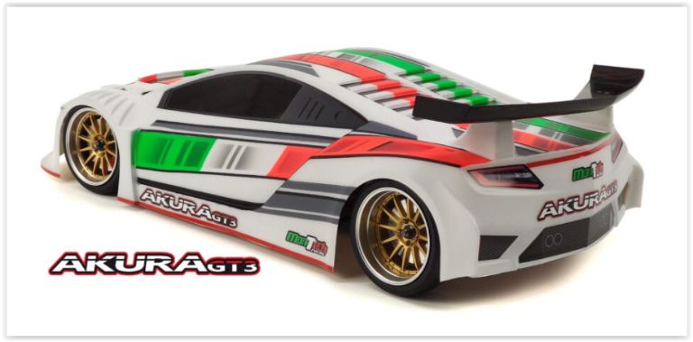 Carrozzeria Akura GT3 190mm 1/10 - GPEDMT021-003 - immagine 7