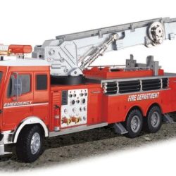 CAMION ANTINCENDIO RC    685mm CON LUCI SUONI E GETTO D'ACQUA - REVHE813