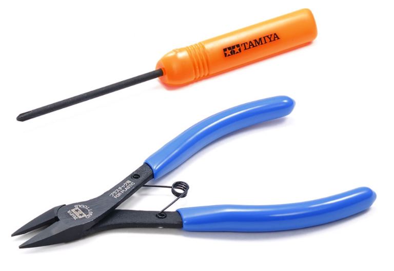 Set tronchesino e cacciavite per Mini4WD - TAM74158 - immagine 3