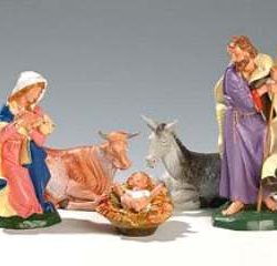 NATIVITA'  color 19cm      5pz - FONTNAT5-19