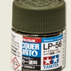 LP-56 DARK GREEN 2  1pz bottiglietta colore a smalto - TAM82156-1PZ