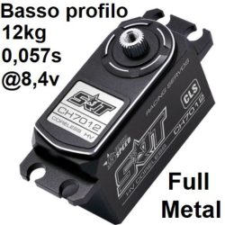 Servo CH7012 a basso profilo 12kg 0,057sec @8,4v coreless - RBT-CH7012