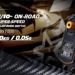Servo SRT BH815S basso profilo full metal 15kg 0,05s brushless - RBT-BH815S
