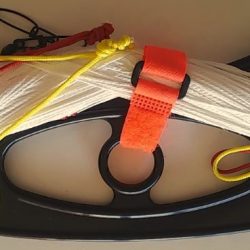 CAVI DYNEEMA 115kg 2x33mt COMPLETO DI MOSCHETTONI - DID4527115