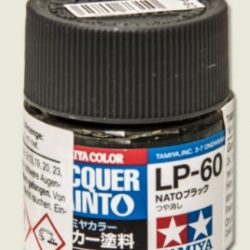 LP-60 NATO BLACK 6pz bottiglietta colore a smalto - TAM82160