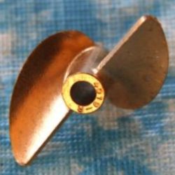 Elica reverse bipala navale 40mm in bronzo drive dog 4,76mm - TFL4019220R