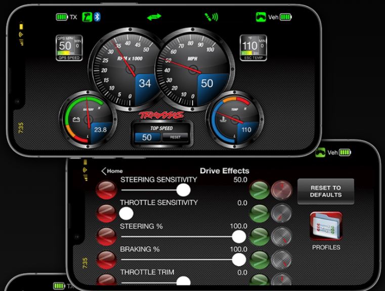 Traxxas Xmaxx blu VXL-8s Ultimate Limited Edition 1/5 - TXX77097-4-BL - immagine 9