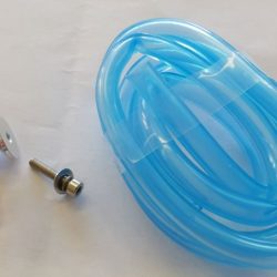 Presa d'acqua con supporto  e tubo in silicone 4,5x7mm - TFL521B30