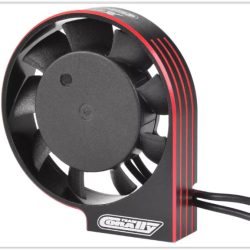 Ventola in metallo rossa XF-40 40mm Ultra High Speed Team Corally - SUC-53116-1