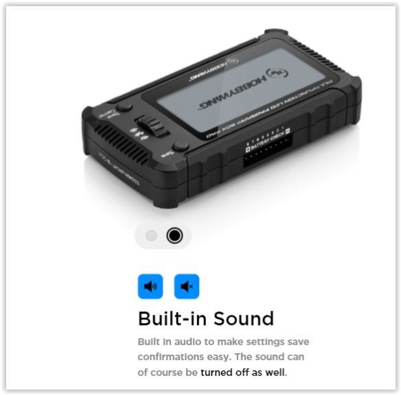 LCD Programm Box Pro per Xerun, Ezrun e Platinum programmatore ESC - GPED30502002 - immagine 7