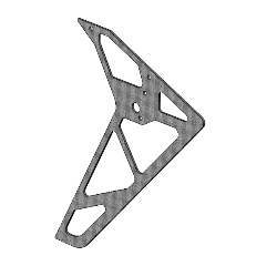 IMPENNAGGIO IN CARBONIO   E325 - THUPV0824