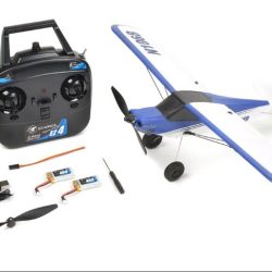 Mini Cub Blu 450mm completo di tutto EZ-Wings con 2 LiPo - SU-EZ-020