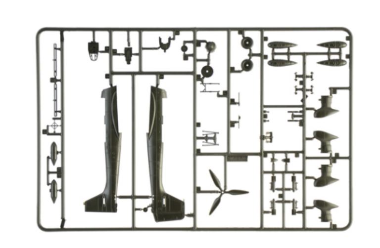 Junker JU 87B Stuka 1/72 Starter kit completo per principianti - ITA72010 - immagine 7