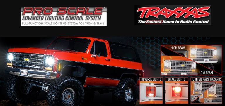 Kit Luci Led completo K5 Blazer inclusa centralina serie Pro Scale - TXX8038X