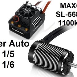 EZRUN COMBO MAX6 V3 160A. + EZRUN-SL-5687-1100kv -1/5 - GPED-38010802