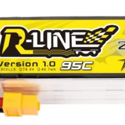 LiPo Tattu 5s 18,5v 2200mAh 95C R-Line XT60 ideale per droni FPV - GENTA22005S95