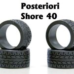 Gomme larghe radiali Shore 40 Mini-Z posteriori - KYO-MZW38-40
