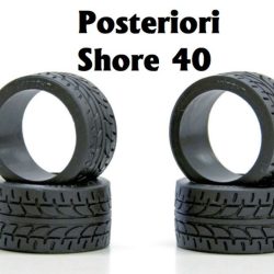 Gomme larghe radiali Shore 40 Mini-Z posteriori - KYO-MZW38-40