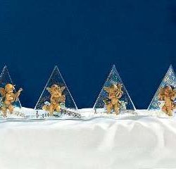 PORTACANDELA 6cm ANGELO    1pz - FONTGOCCIAB9