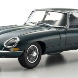 Jaguar E Type verde scuro opalescente 1/18 - KYO8954DG