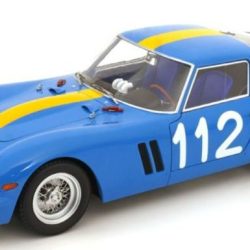 Ferrari 250 GTO blu e gialla #112 1/12 Targa Florio 1964 - MODKKDC120123