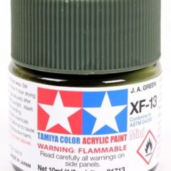 Colore acrilico XF-13 J.a. Green 6pz da 10ml opaco - TAM81713