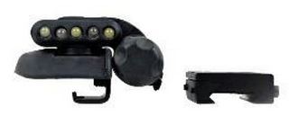 DISPOSITIVO D'ILLUMINAZIONE PER ELMETTI E BERRETTI NERO - JOLEL-EX029