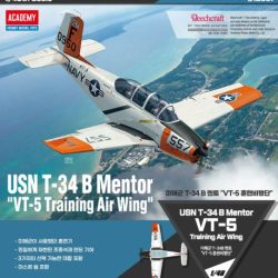 USN T-34b Mentor VT-5 Training Air Wing 1/48 T34B - ITAAC12361