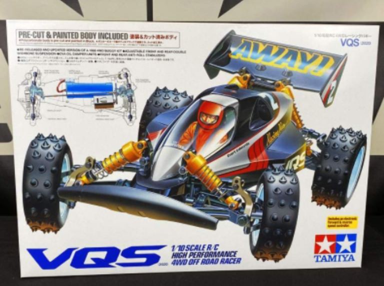 VQS 2020 Vanquish buggy 1/10 4wd in kit - TAM58686 - immagine 9
