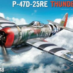 P-47D-25RE Thunderbolt. Advanced Kit 1/48 P47D - ITAMA48001