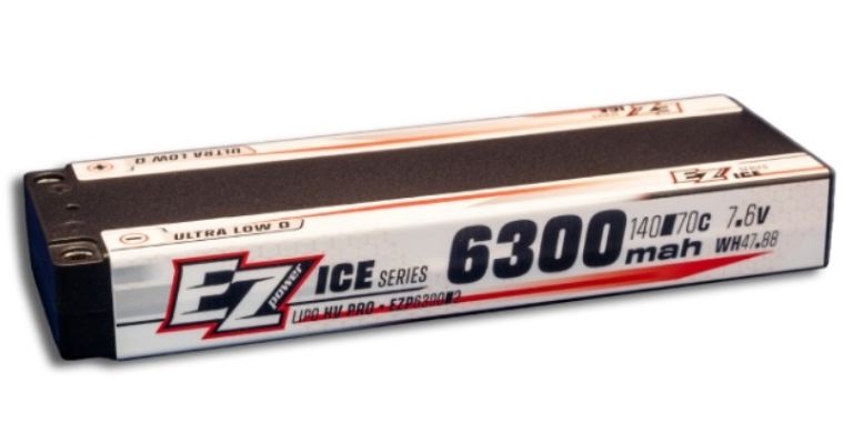 LiPo 2s 7,6v 6300mAh ULCG 140/70C ice series 234gr – TXXEZP6300-2