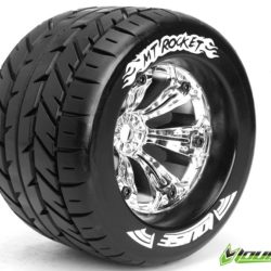 Gomme MT-Rocket Monster Truck 1/8 cerchi cromo da 3.8 pollici 2pz - SULR-T3217CH