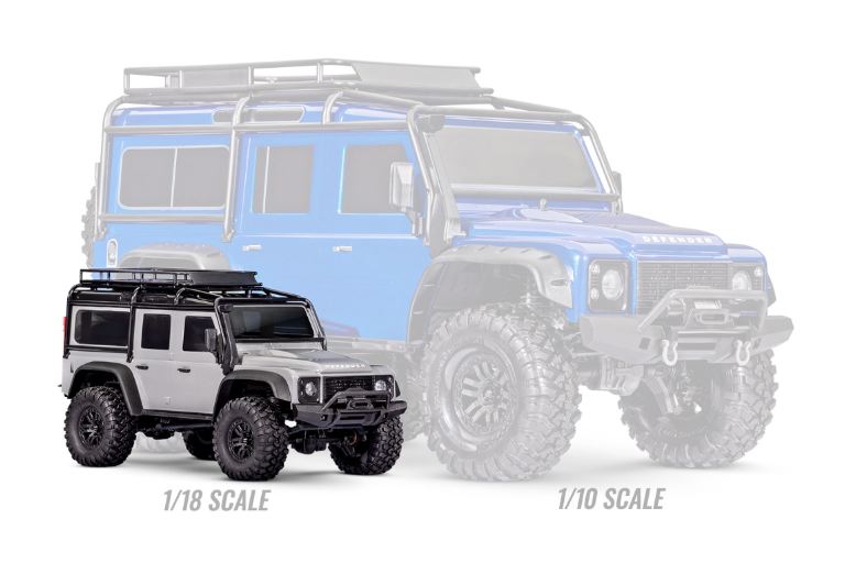 Land Rover Defender tan 1/18 TRX4M Traxxas - TXX97054-1TAN - immagine 7