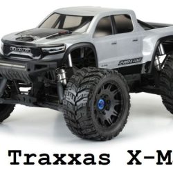 Carrozzeria Dodge Ram 1500 X-Maxx pre-tagliata trasparente - PRO3574-17