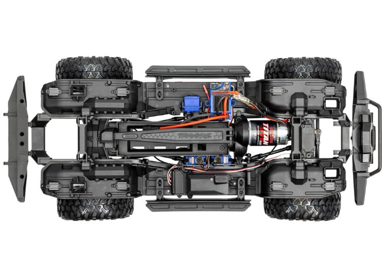Land Rover Defender grigio TRX4 1/10 carrozzeria clipless - TXX82256-4SLR - immagine 8
