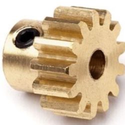 MTX Monster Pignone motore 15T in ottone modulo 0.8 - RADBB11185