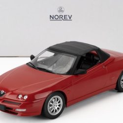 Alfa Romeo Spider 2.0 1/18 Twin Spark Cabriolet Soft-Top 1999 Rossa - SOLNOR187852