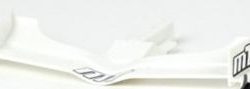 ALETTONE F1 2017 COLORE BIANCO ANTERIORE FORMULA 1 1/10 - GPEDMT017-007