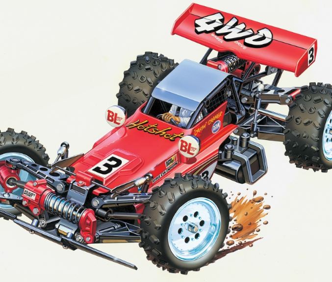 Hotshot 2007 4wd off-road 1/10 con regolatore - TAM58391 - immagine 7