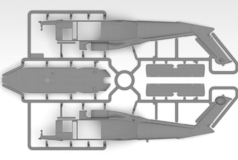 UH-60A Black Hawk, Us Military UH60A 1/48 - ITAICM48361 - immagine 9