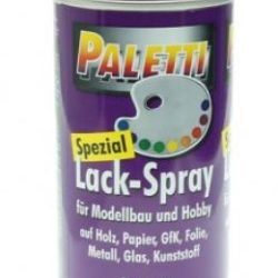 Spray nero opaco 400ml Paletti - PCHX4171-9005