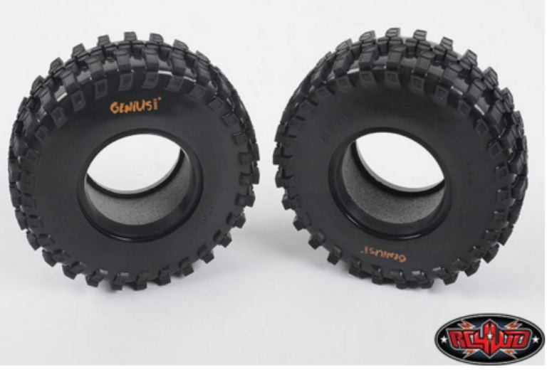 RC4WD GOMME GENIUS SEM LIMITES 2 DA 1.9 2pz PER SCALER - RC4ZT0128 - immagine 3