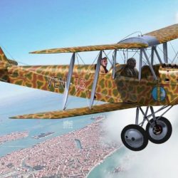Caproni Ca.100 Landplan 1/72 CA100 Italian training aircraft - NOCMPFLY72034