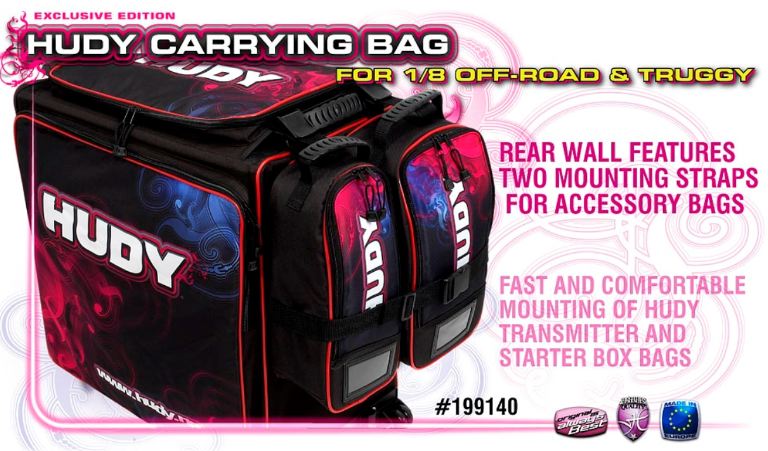 Borsone Hudy per buggy o truggy 1/8 trolley - HUD199140 - immagine 7