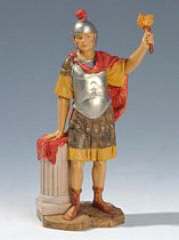 CENTURIONE ROMANO         19cm CON FIACCOLA - FONT360TL