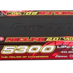 LiPo HV Shorty 7,6v 5300mAh 140c 2S2P Hardcase RedLine 2.0 199gr - GEN53002S14D5