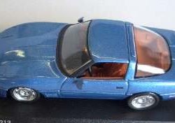 CORVETTE ZR 1 COUPE'BLU   1/43 - DET213